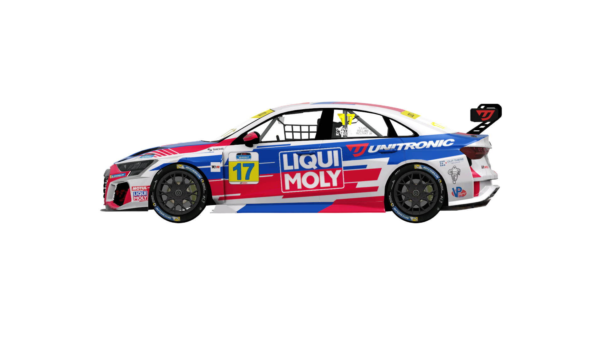 Audi RS3 LMS TCR (IMSA), skin 2022_Unitronic_JDC_Miller_17