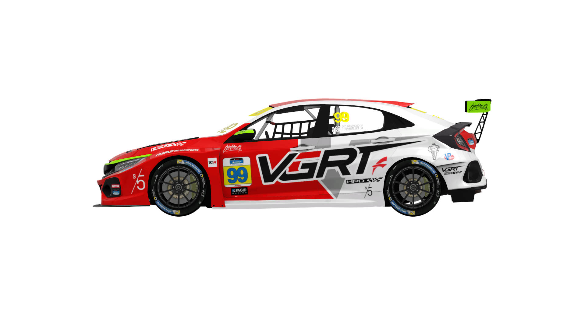 Honda Civic Type R TCR Fk7 (IMSA), skin 2022_VGMC_Racing_88