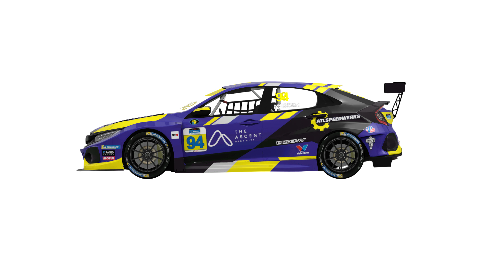 Honda Civic Type R TCR Fk7 (IMSA), skin ATL_Speedwerks_94