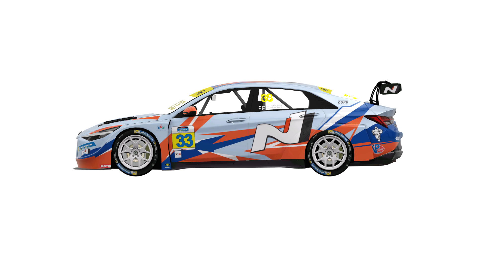 Hyundai Elantra N TCR (IMSA), skin 2022_Bryan_Herta_Autosport_33