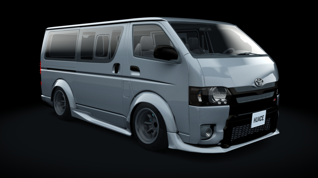 TOYOTA HIACE GR, skin silver