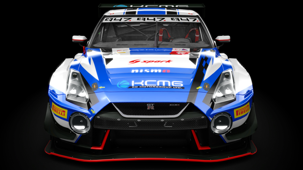 Nissan GT-R GT3, skin kcmg_igtc_kyalami_#18