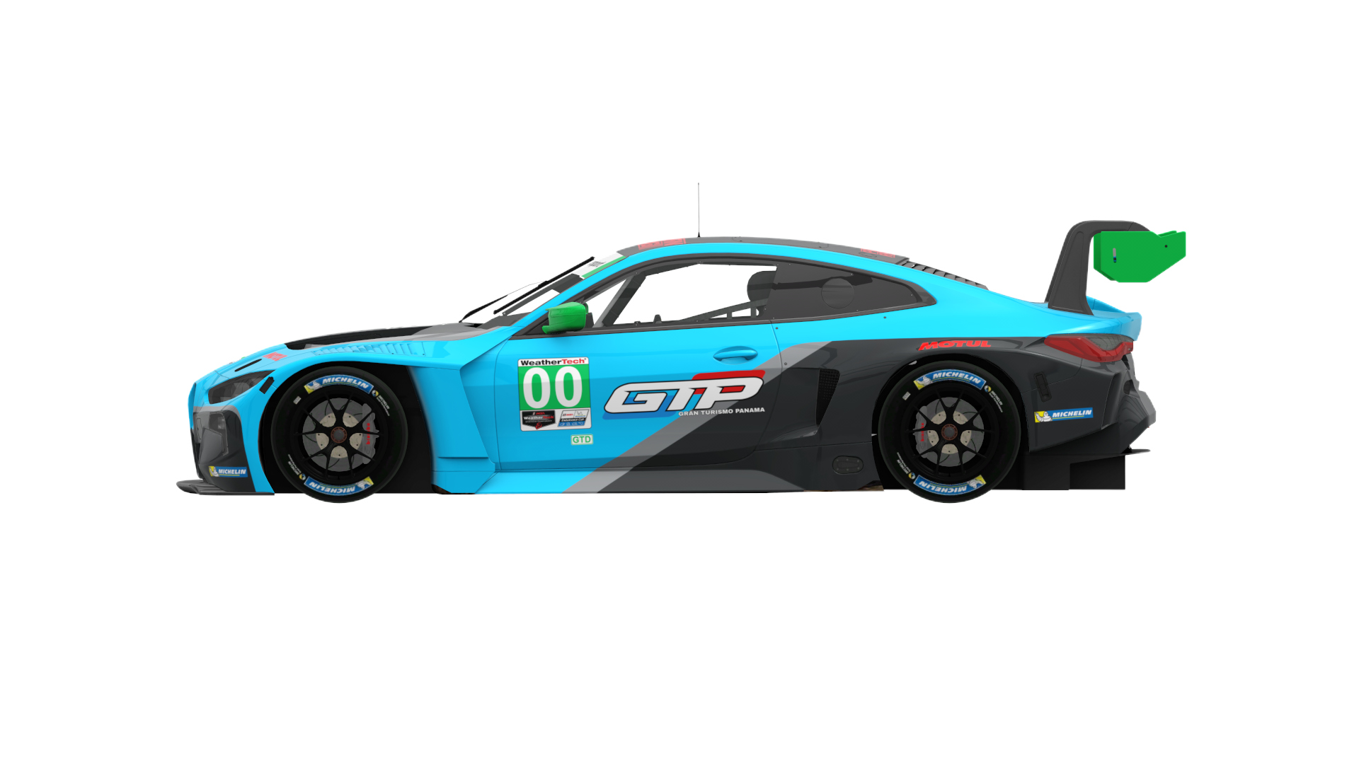 BMW M4 GT3 GTD, skin imsa_blue_black