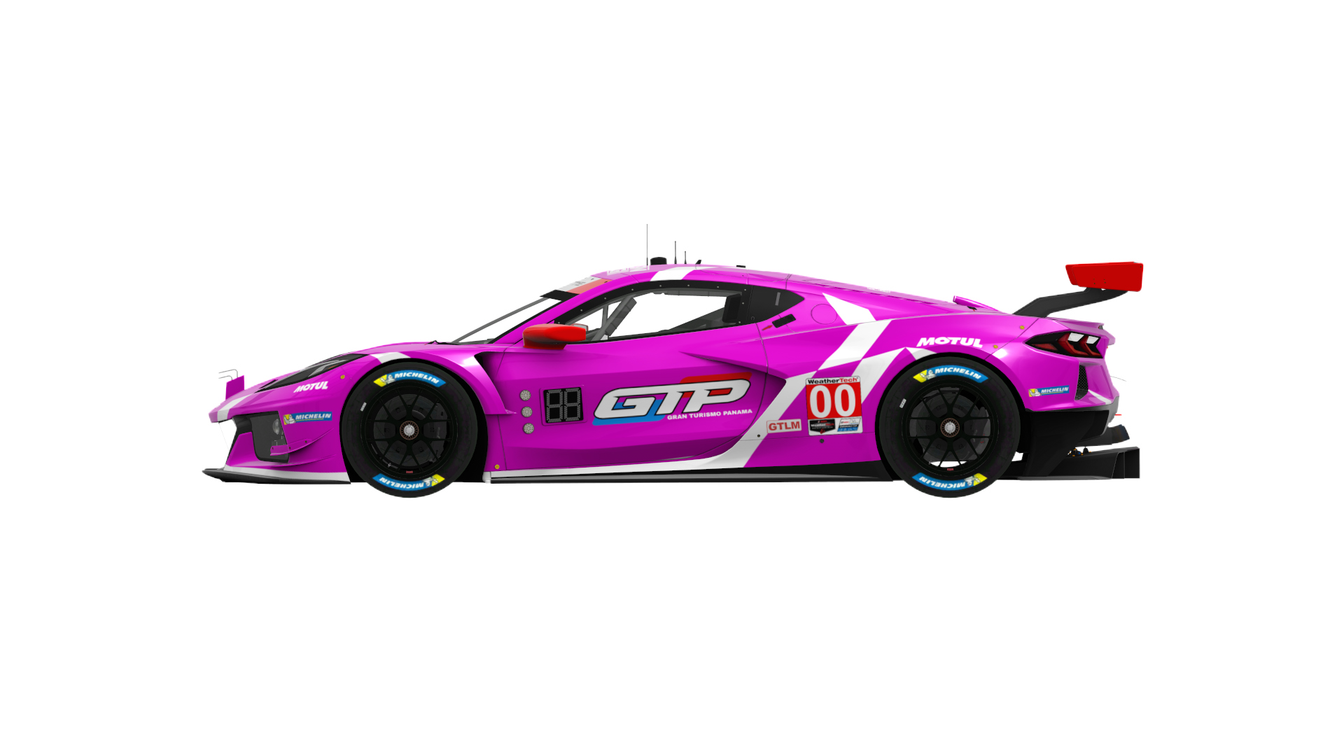 Chevrolet Corvette C8.R GTLM, skin imsa_pink_purple