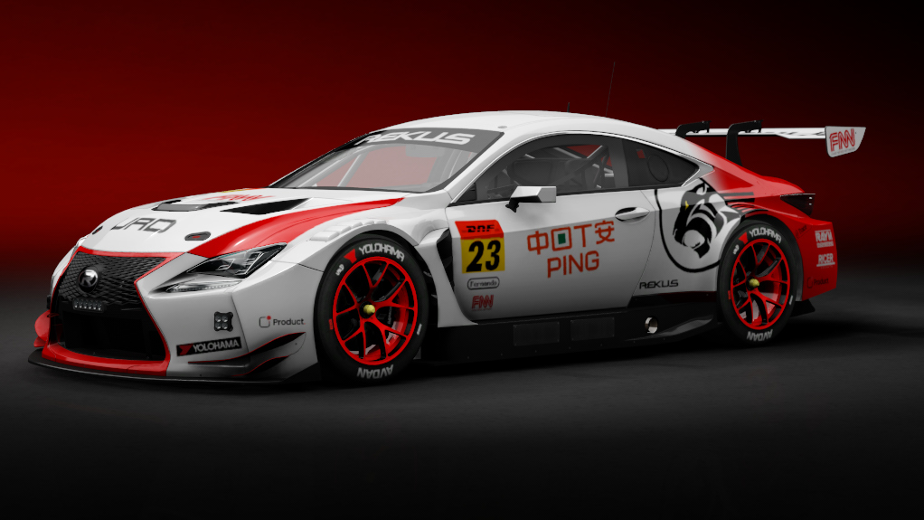 Rekus RC-F GT3, skin TeamThailand
