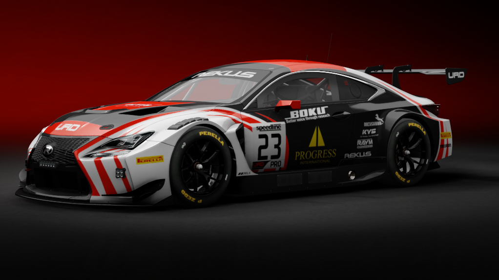 Rekus RC-F GT3, skin Tech1