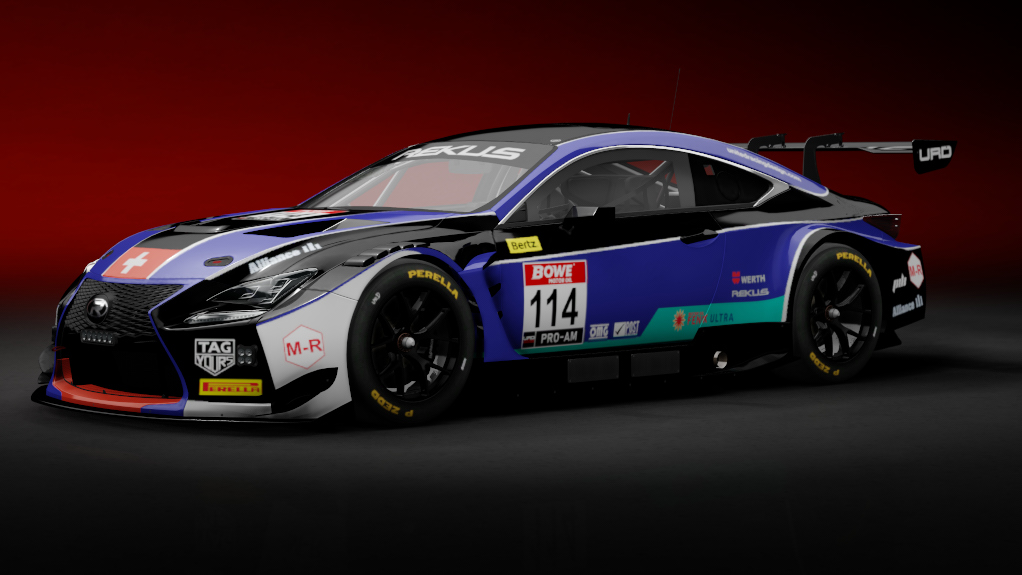 Rekus RC-F GT3, skin alliance