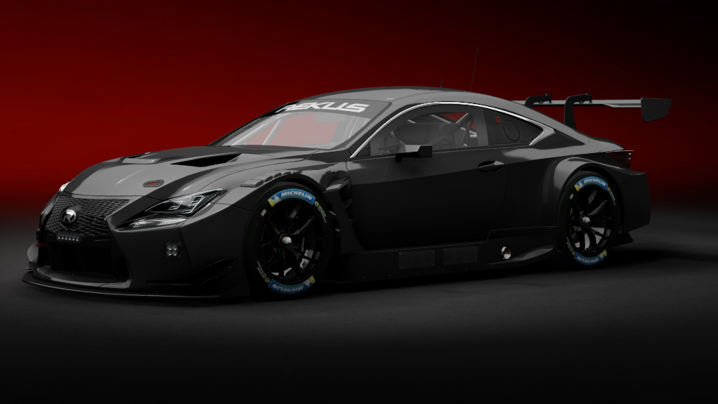 Rekus RC-F GT3, skin carbono