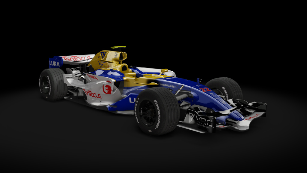 VRC Formula Alpha 2007 - McLenna MC22, skin 22_Gojira_Racing