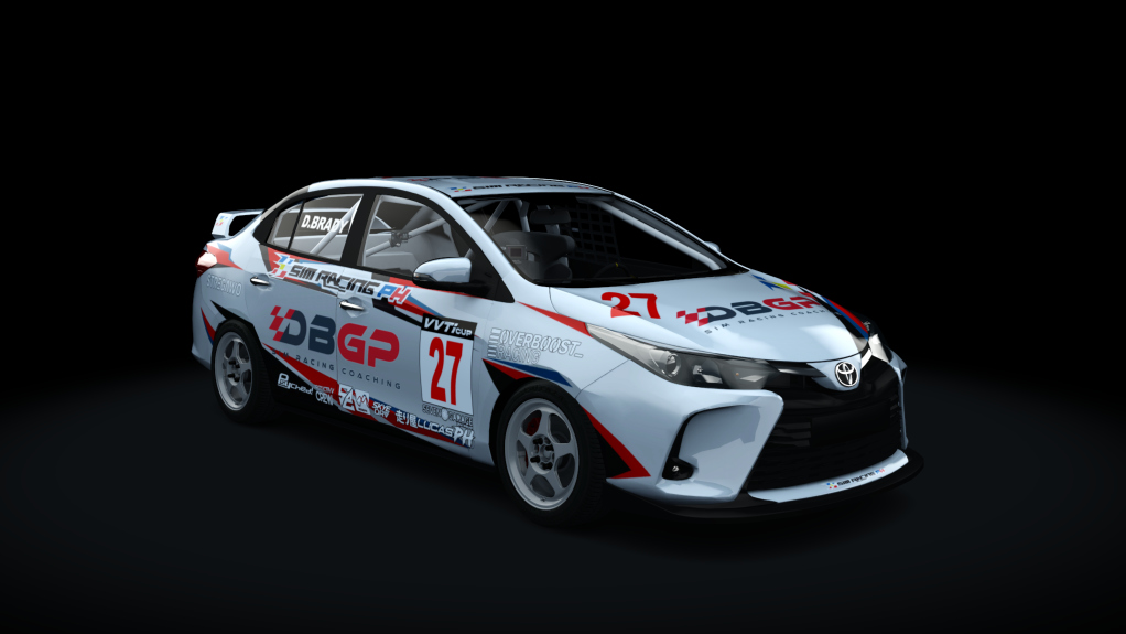 Toyota Vios Cup (SRPH VVT-i Cup), skin dbgp