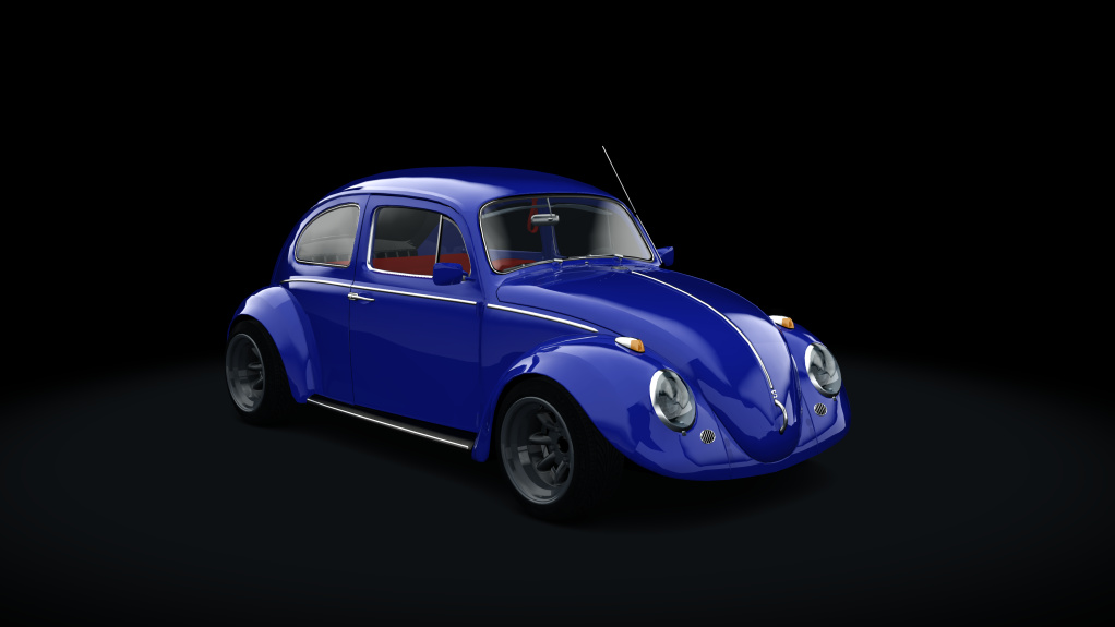 Volkswagen Beetle 1600s D-Spec, skin blue