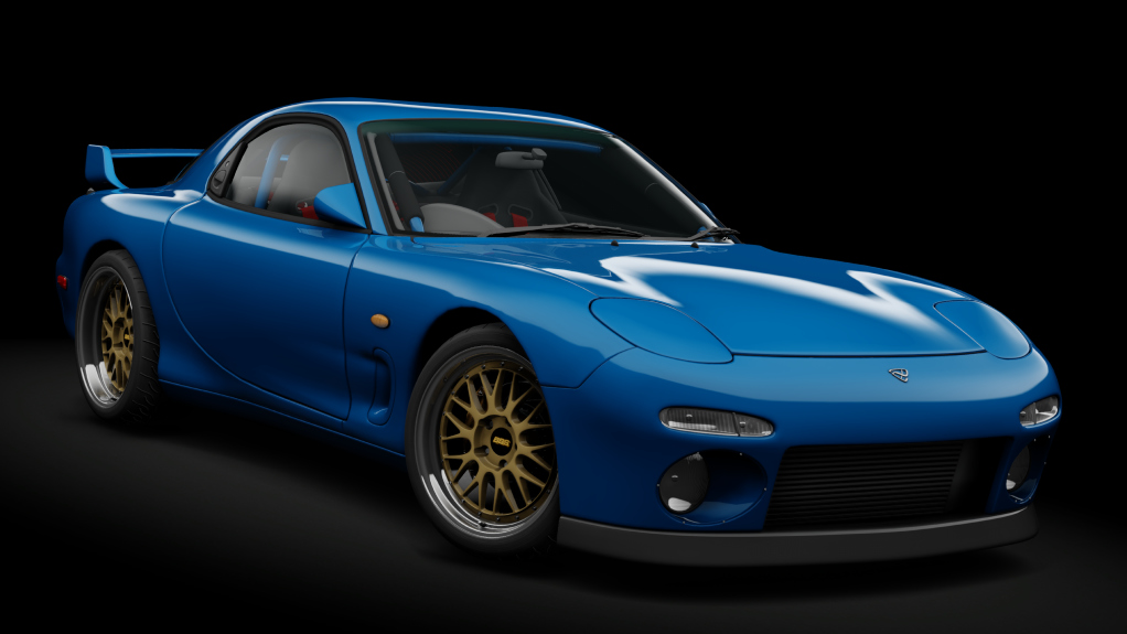 Mazda ɛ̃fini RX-7 FD3S [SPEED FACTORY RGO], skin 4_itsdraik_M8_Montego_Blue_Metallic
