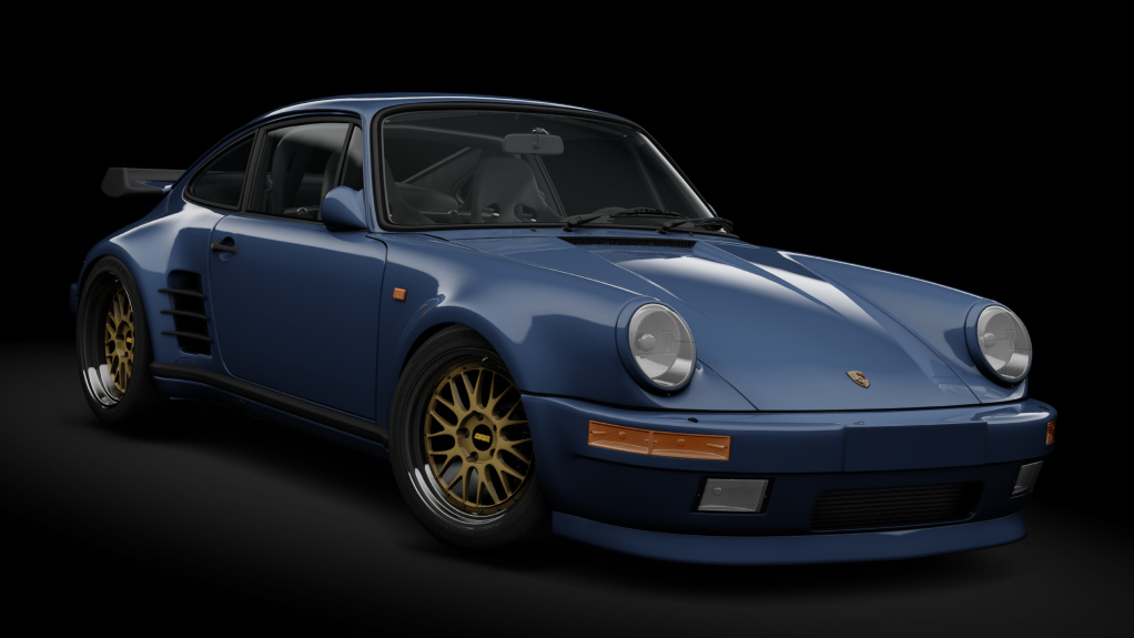 Porsche 911 Turbo (930) Blackbird, skin baltic_blau