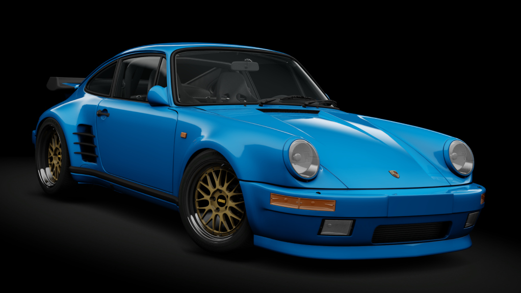 Porsche 911 Turbo (930) Blackbird, skin voodoo_blue