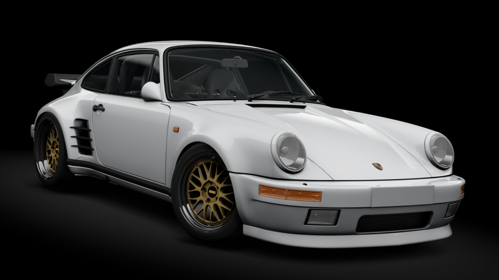 Porsche 911 Turbo (930) Blackbird, skin white