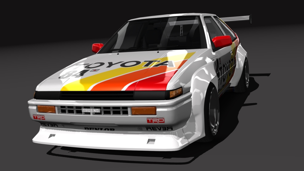 Toyota AE86 TRD, skin 03_toyo_84