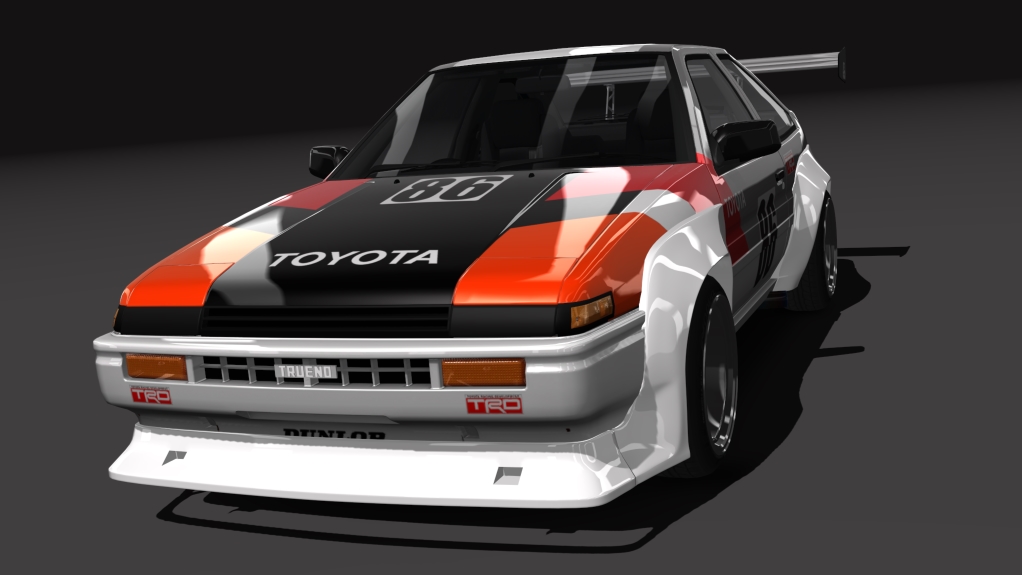 Toyota AE86 TRD, skin 04_trd_86