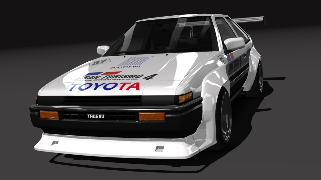 Toyota AE86 TRD, skin Granturismo_4