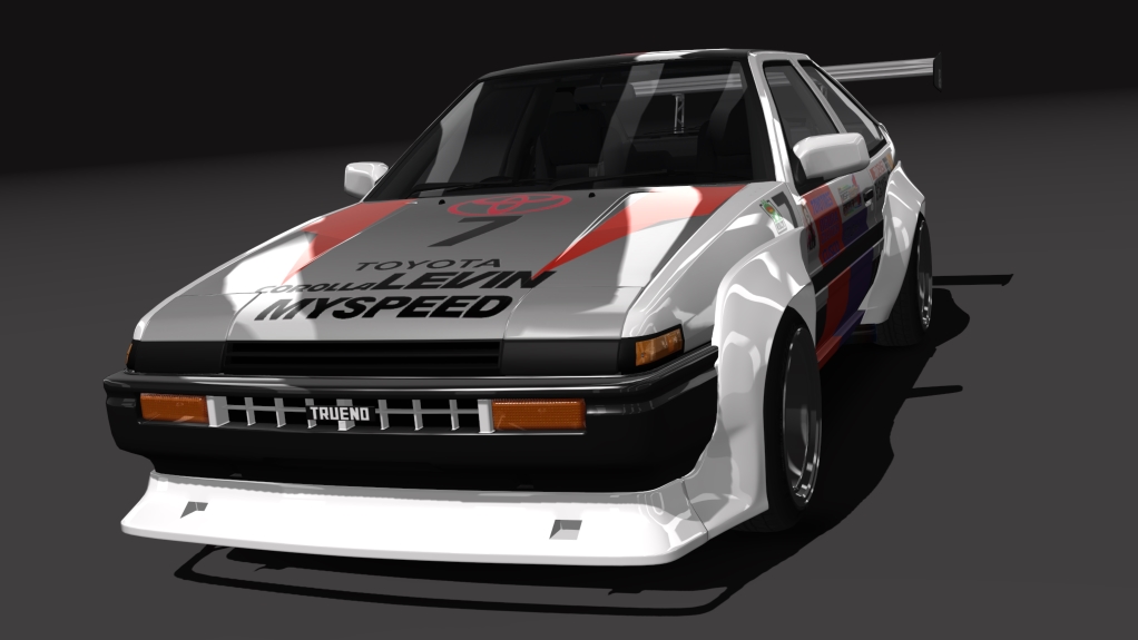 Toyota AE86 TRD, skin NotaLevin_7