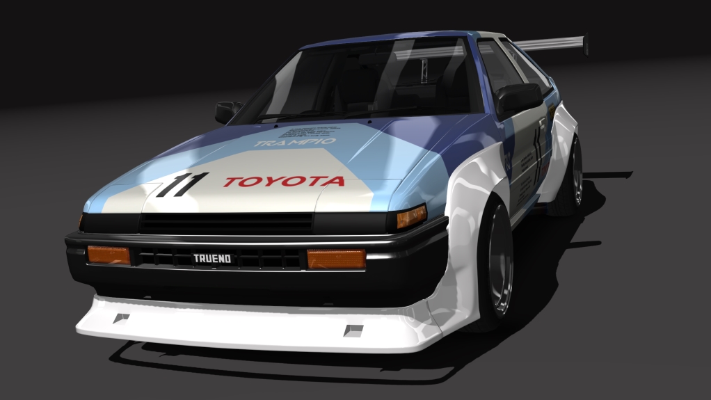 Toyota AE86 TRD, skin mod_11