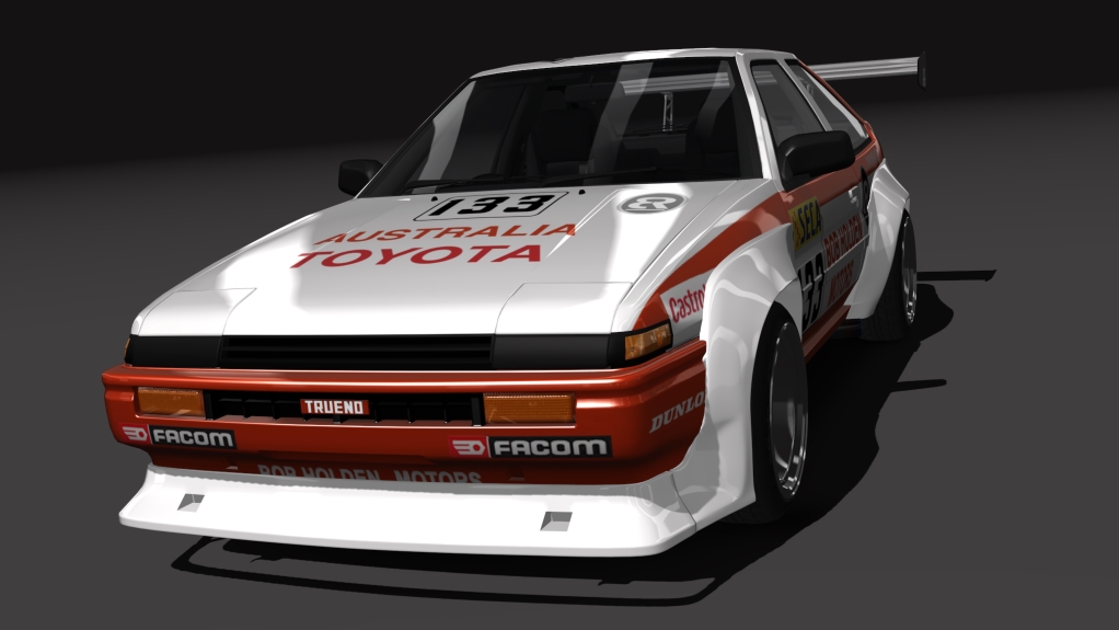 Toyota AE86 TRD, skin mod_133