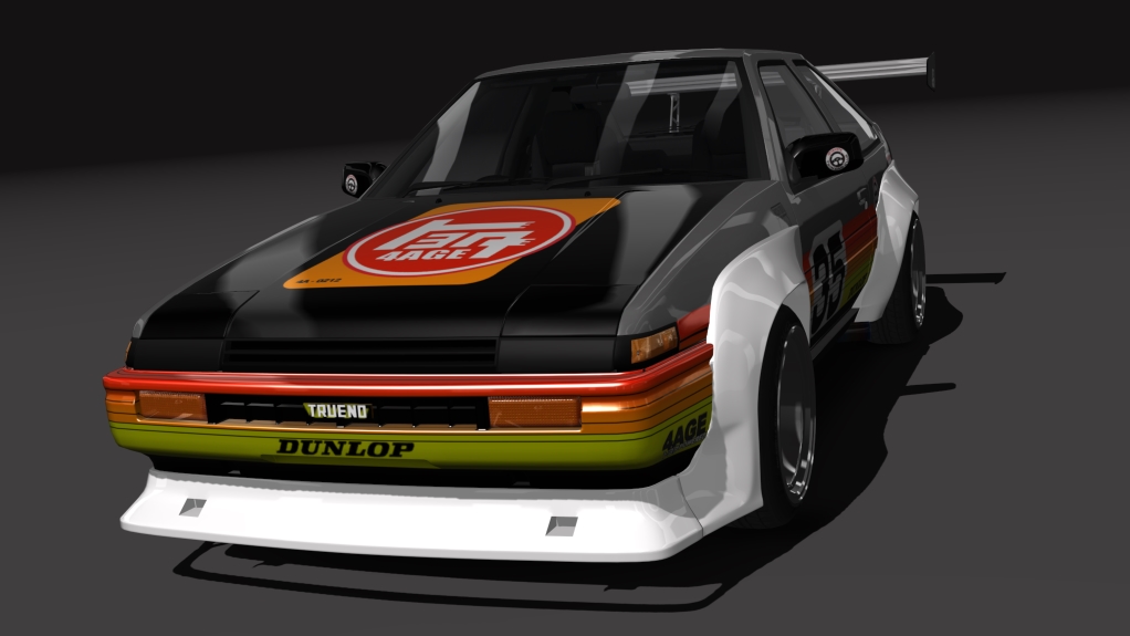 Toyota AE86 TRD, skin mod_35