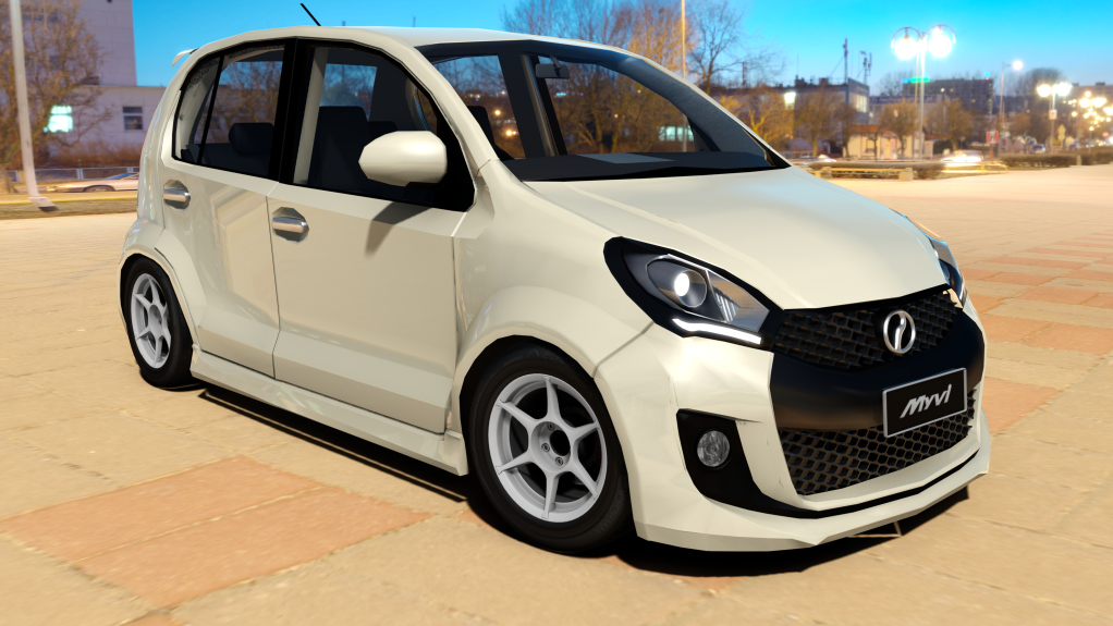 Perodua Myvi 2016 1.5 SE, skin Cream