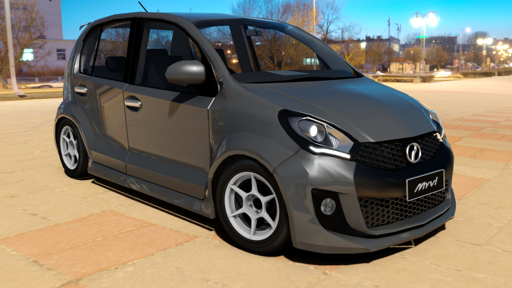 Perodua Myvi 2016 1.5 SE, skin Grey