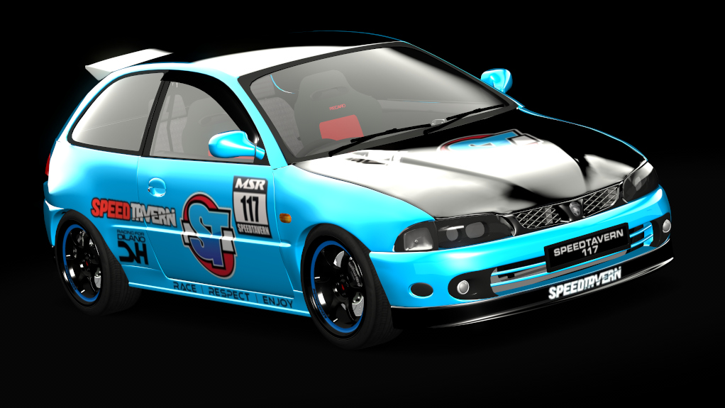 Proton Satria 4g93, skin 117_STMY