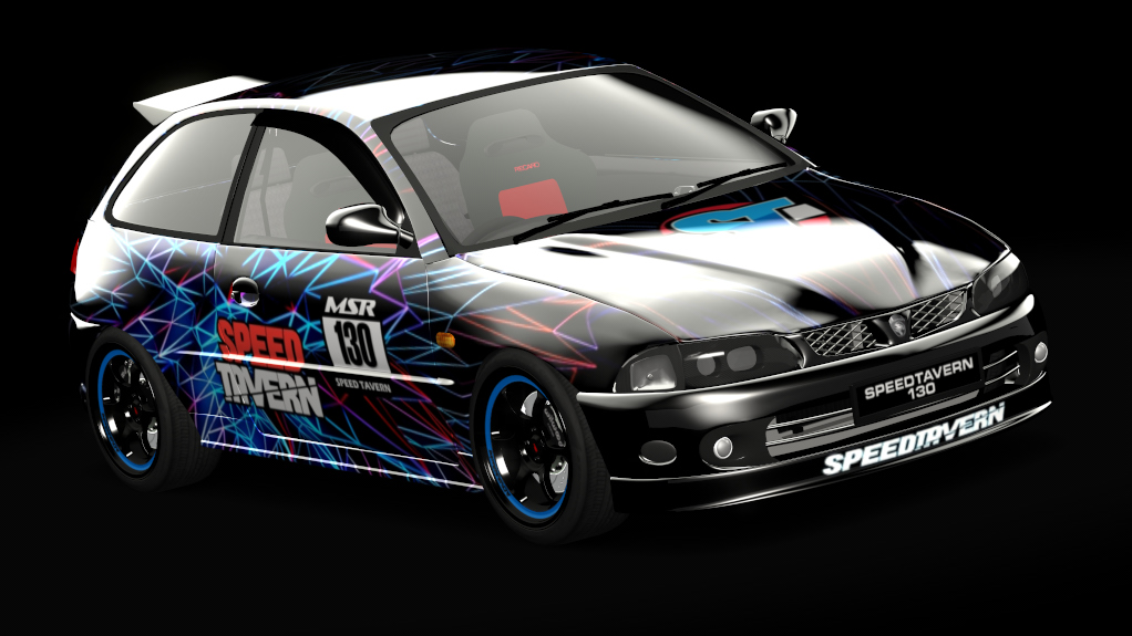 Proton Satria 4g93, skin 130_STMY