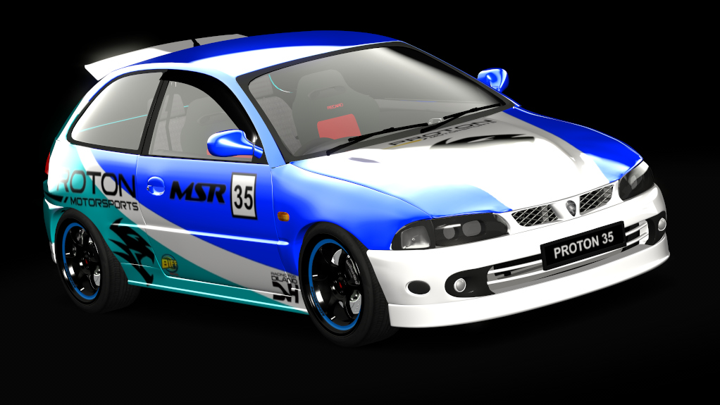 Proton Satria 4g93, skin 35_GB_R3