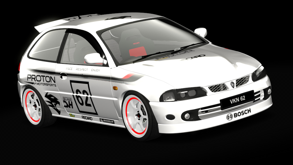 Proton Satria 4g93, skin 62_WHITERALLY