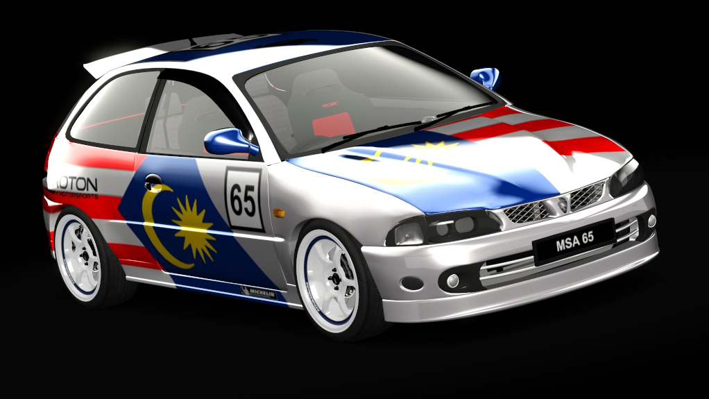 Proton Satria 4g93, skin 65 MALAYSIA