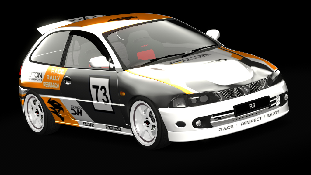 Proton Satria 4g93, skin 73_YELLOWR3