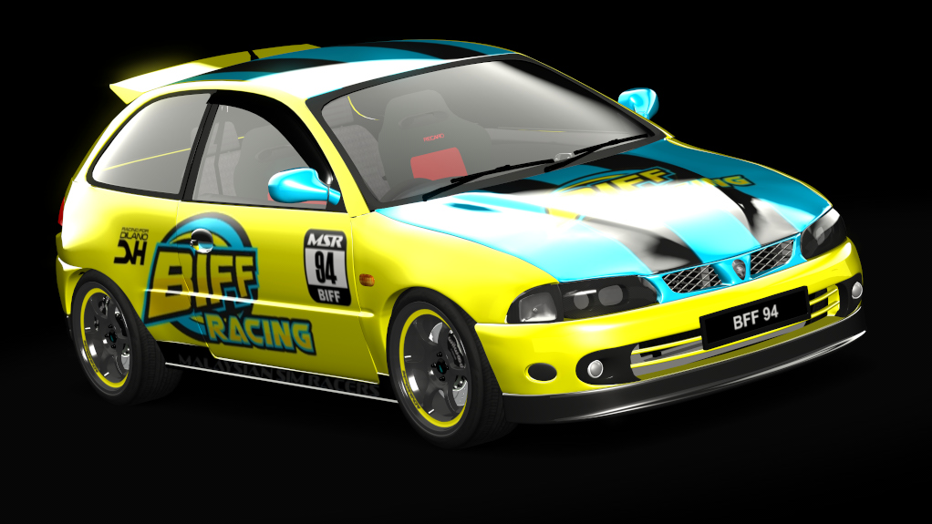 Proton Satria 4g93, skin 94_BIFF