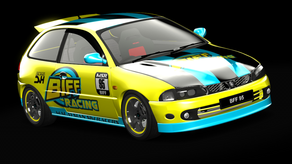 Proton Satria 4g93, skin 95_BIFF