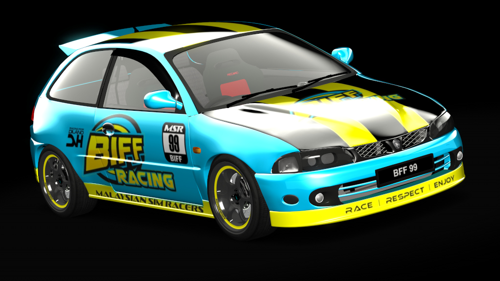 Proton Satria 4g93, skin 99_BIFF