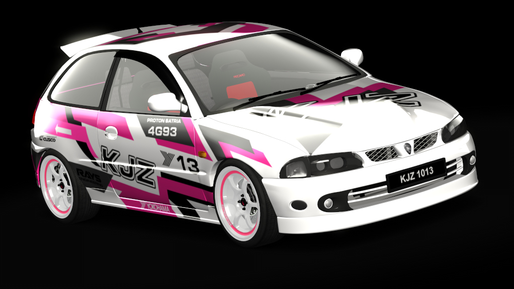 Proton Satria 4g93, skin Penk_KJZ