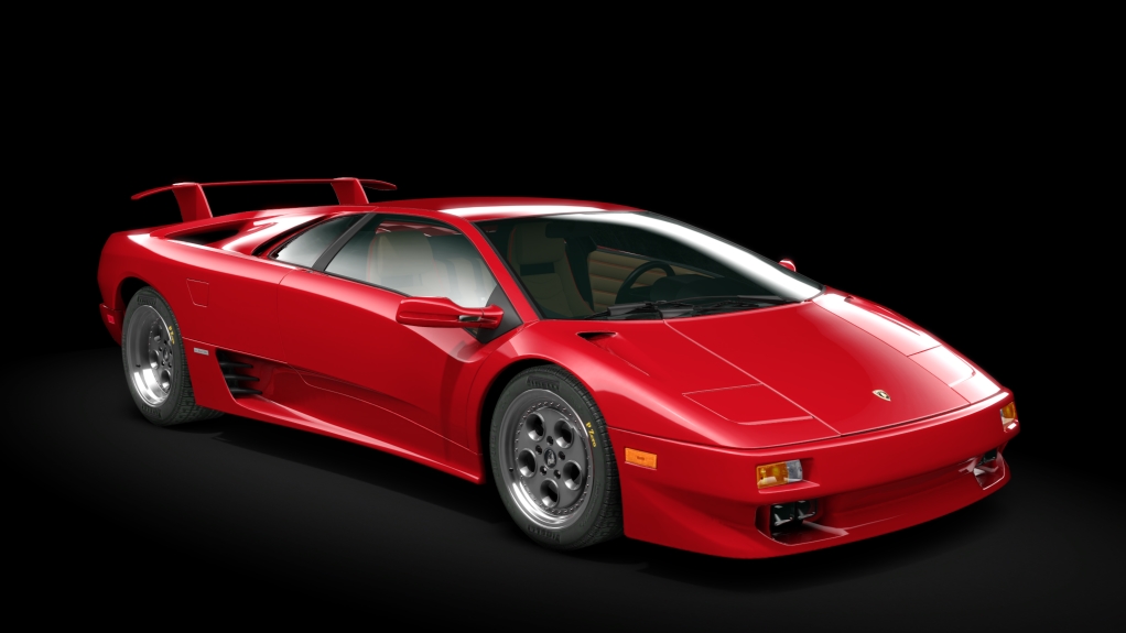 Lamborghini Diablo VT, skin Diablo_Rosso