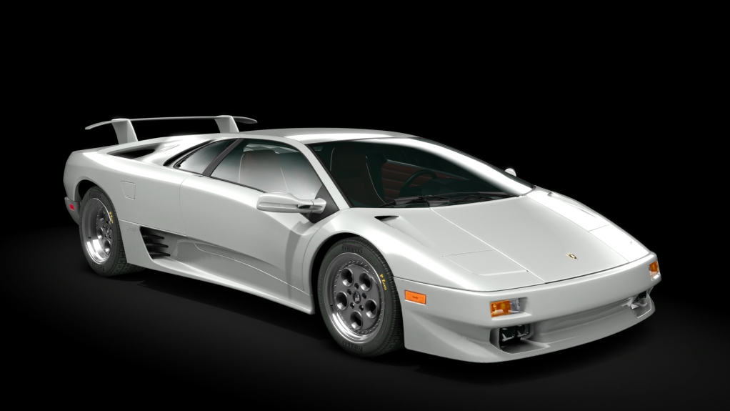 Lamborghini Diablo VT, skin Silver