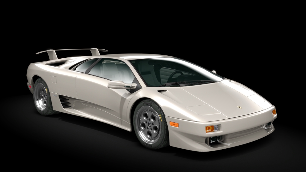 Lamborghini Diablo VT, skin Titanium