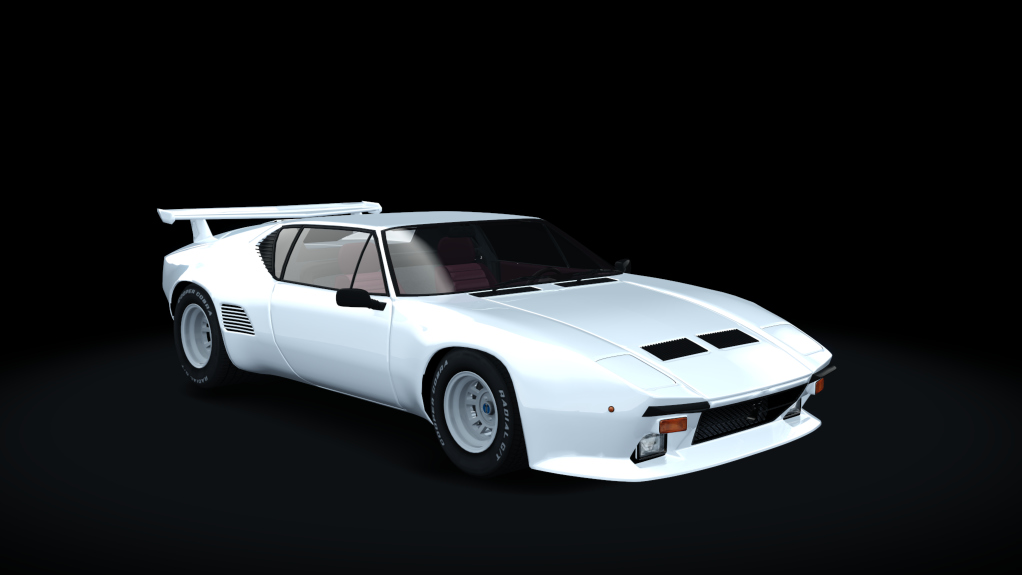 De Tomaso Pantera GT5-S, skin moonlight_white