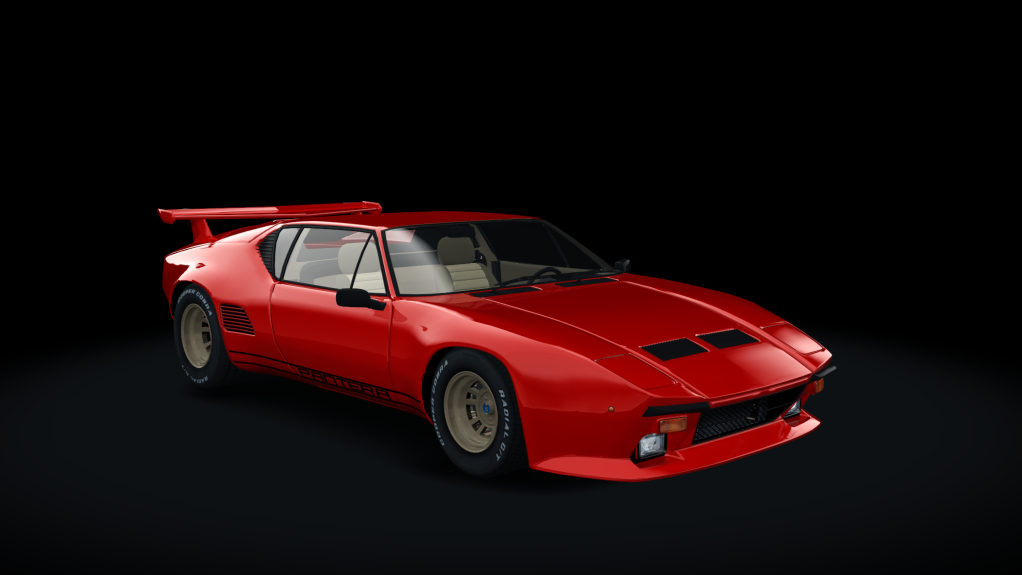 De Tomaso Pantera GT5-S, skin sunset_red