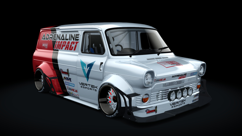 ACMC Ford Transit 1969 Supervan, skin Adrenaline_Impact