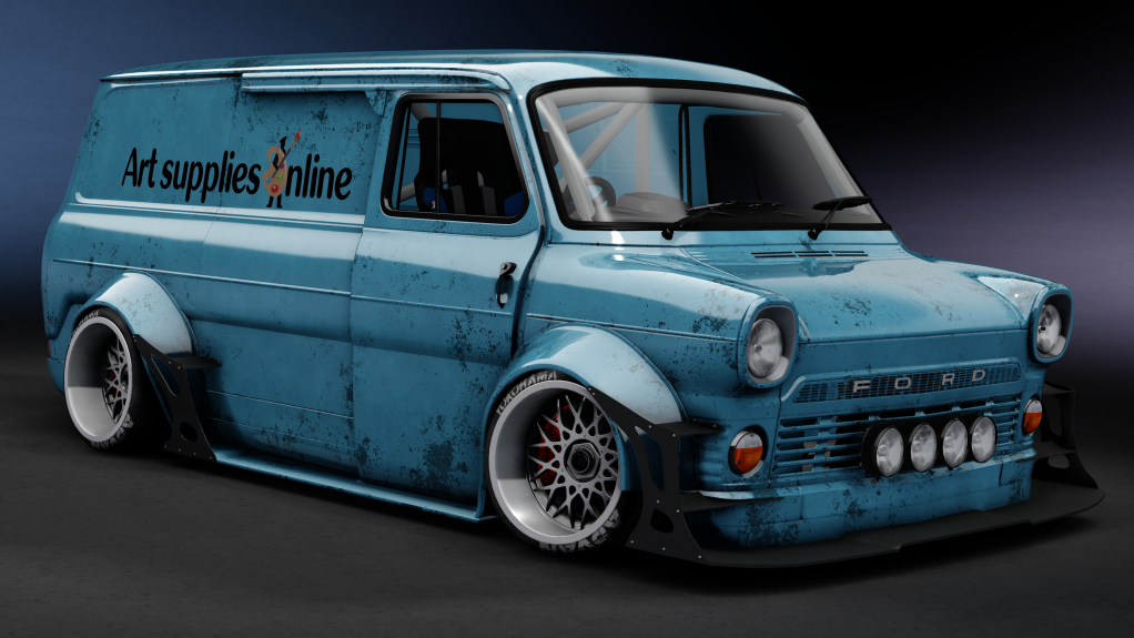 ACMC Ford Transit 1969 Supervan, skin Blue