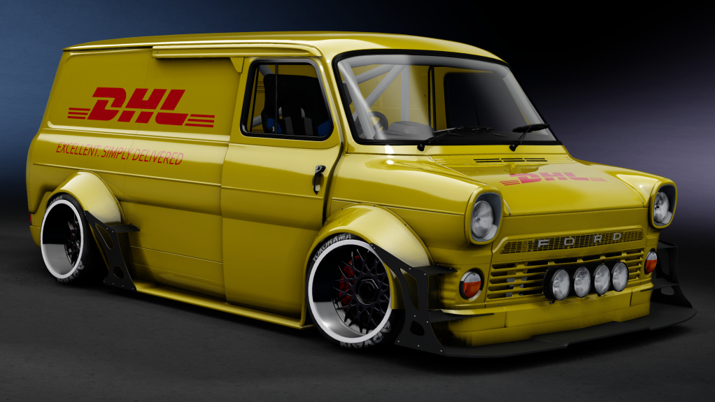 ACMC Ford Transit 1969 Supervan, skin DHL