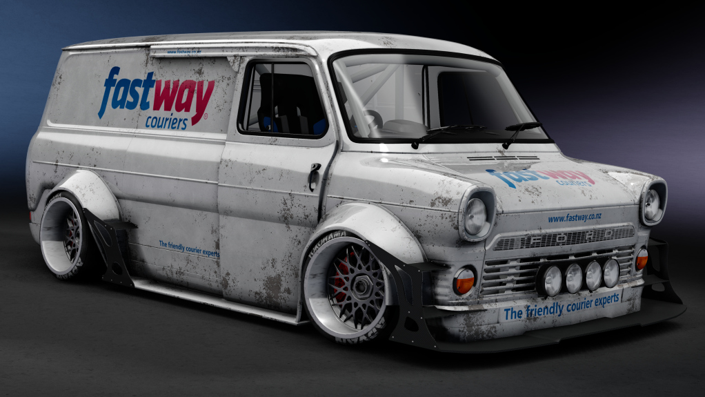 ACMC Ford Transit 1969 Supervan, skin Fastway_Couriers