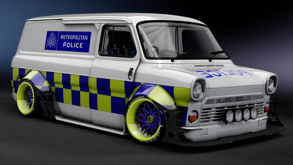 ACMC Ford Transit 1969 Supervan, skin Police