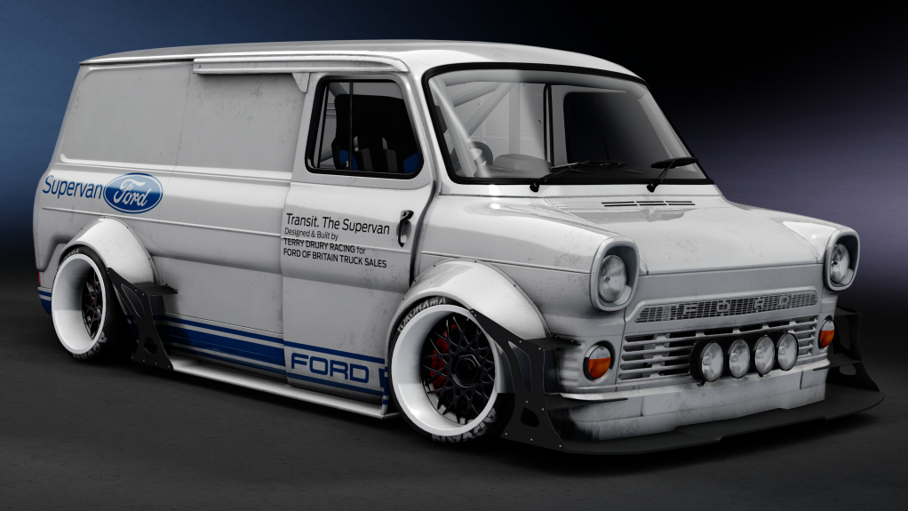 ACMC Ford Transit 1969 Supervan, skin Supervan