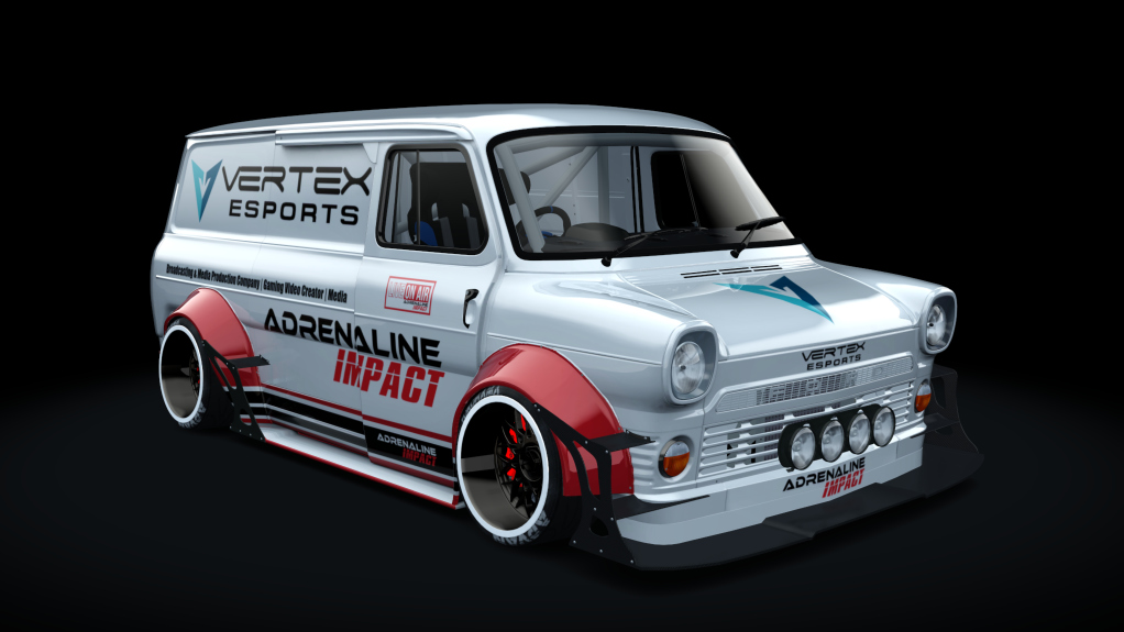 ACMC Ford Transit 1969 Supervan, skin Vertex